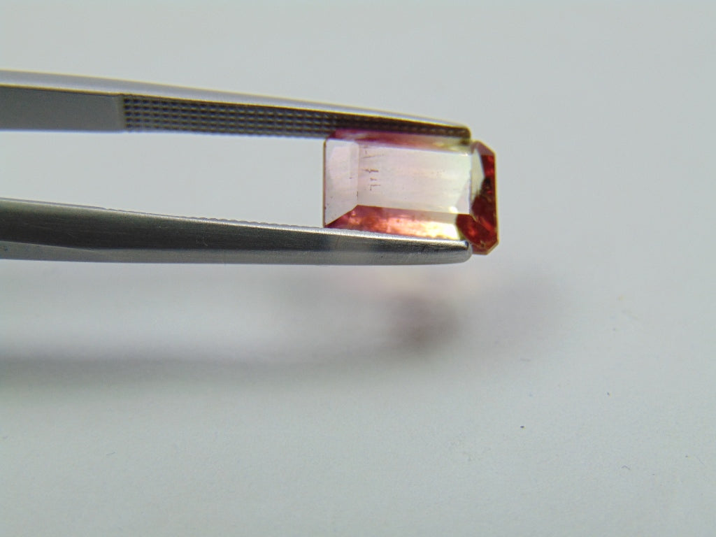 2.35ct Tourmaline Bicolor 9x7mm