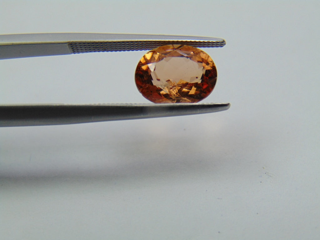 2.55ct Imperial Topaz 10x8mm