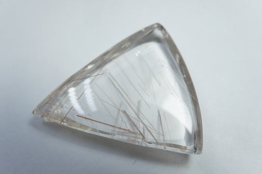 43.30ct Quartz with inclusion 32x29mm