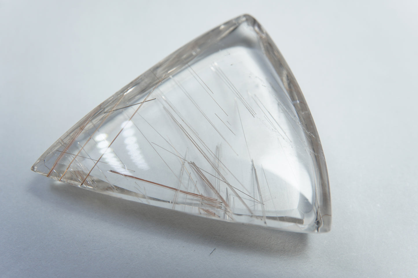 43.30ct Quartz with inclusion 32x29mm