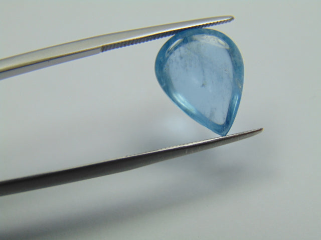 7.25ct Aquamarine Cabochon 15x11mm