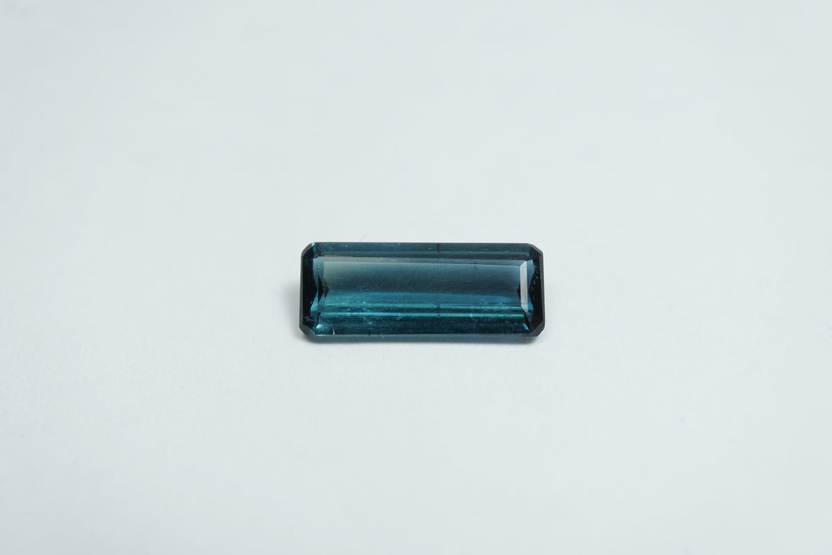 1.74ct Tourmaline blue 12.5x5mm