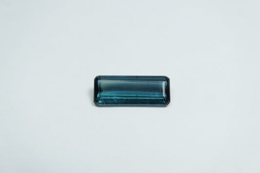 1.74ct Tourmaline blue 12.5x5mm