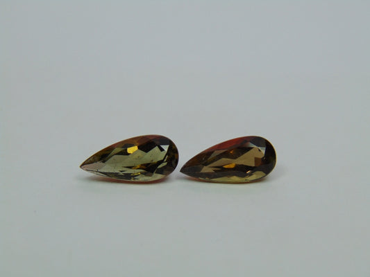 4.50ct Andalusite Pair 13x6mm