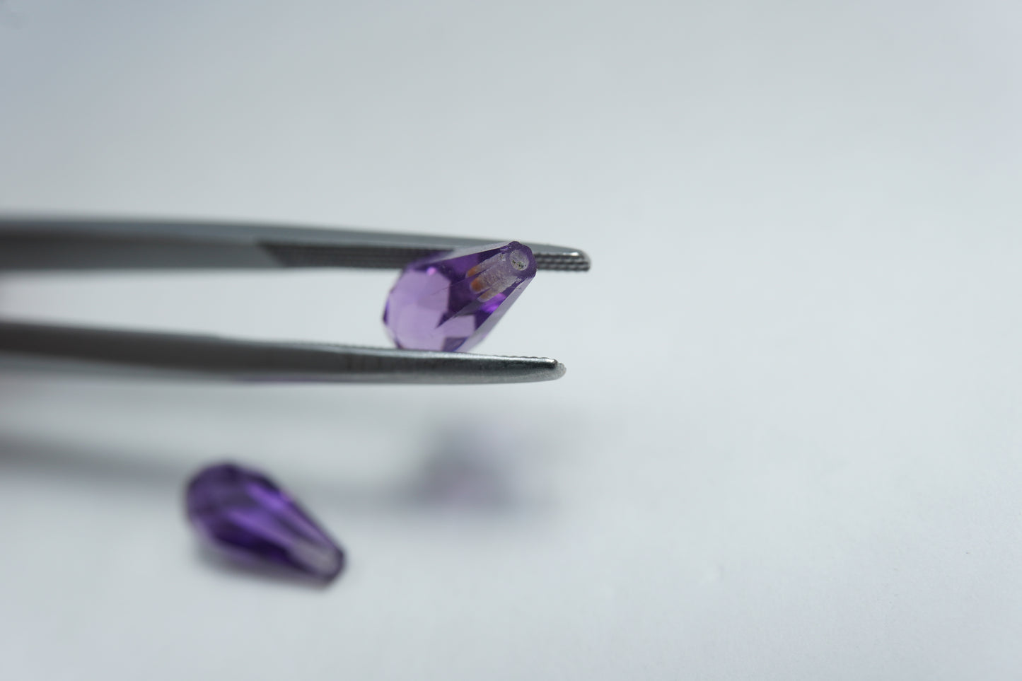 3.10ct Amethyst pair 10.5x5mm