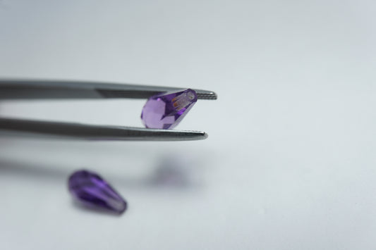 3.10ct Amethyst pair 10.5x5mm