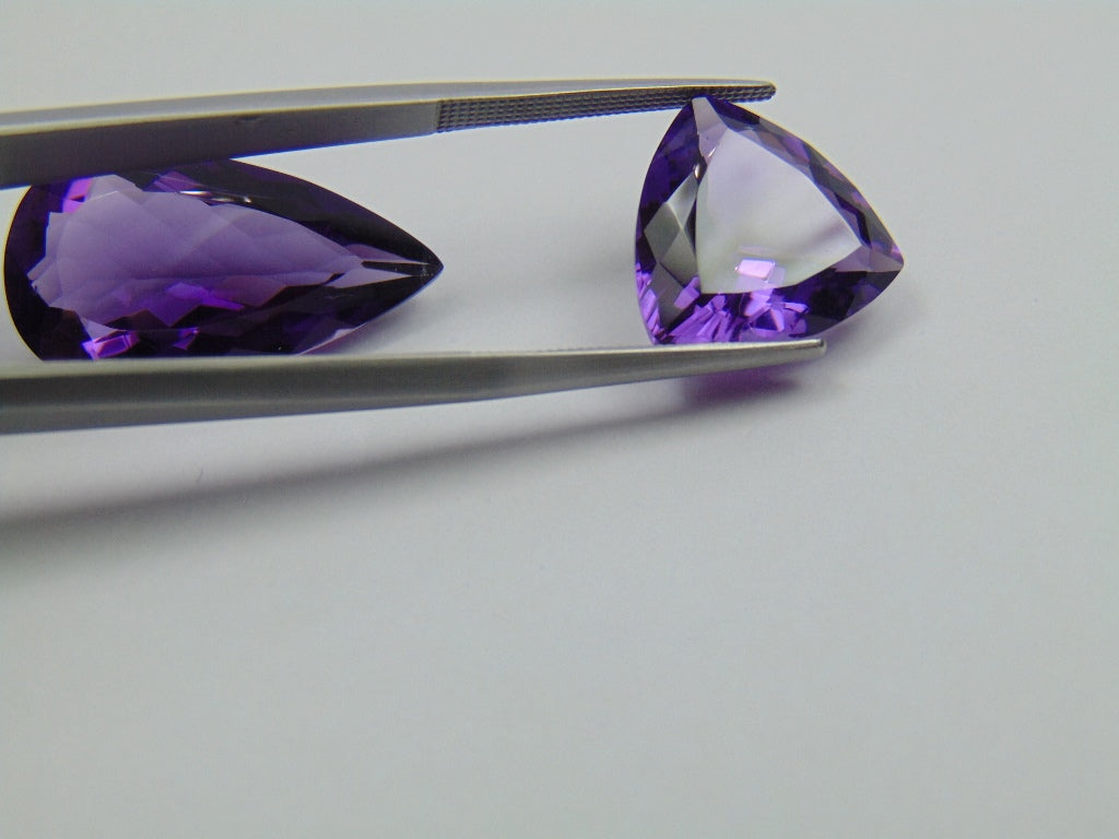 19.85ct Amethyst 24x14mm 14mm