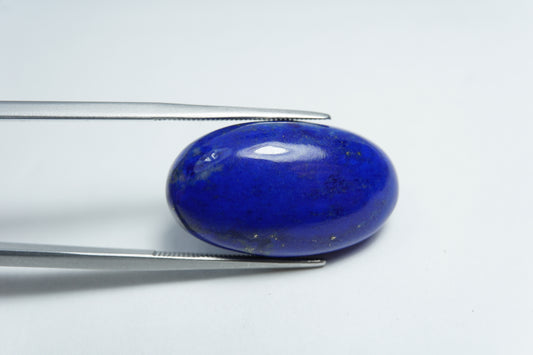 24.75ct Lazulite cabochon 29x14mm
