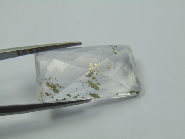 29ct Quartz Pyrite 29x16mm