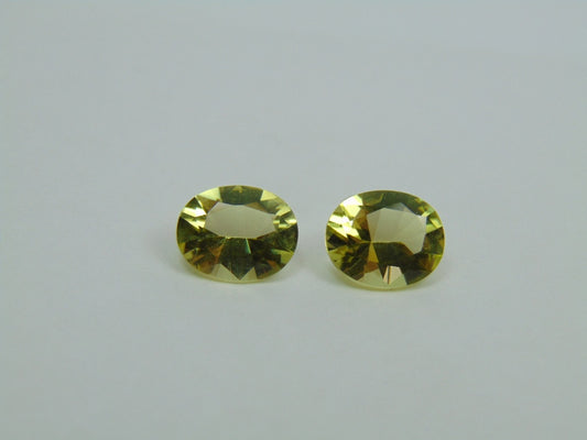 4.28ct Green Gold 10x8mm