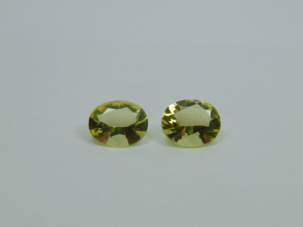 4.28ct Green Gold 10x8mm