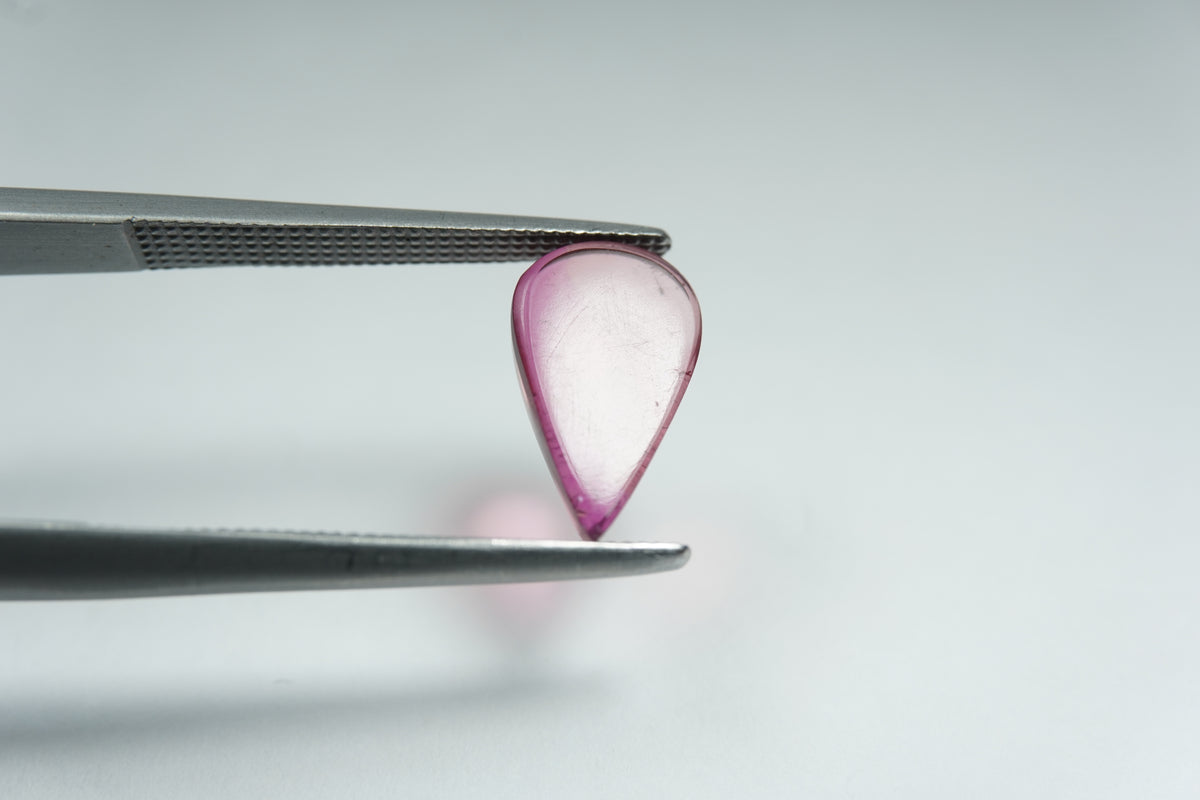 1.67ct Tourmaline cabochon 11x6.5mm