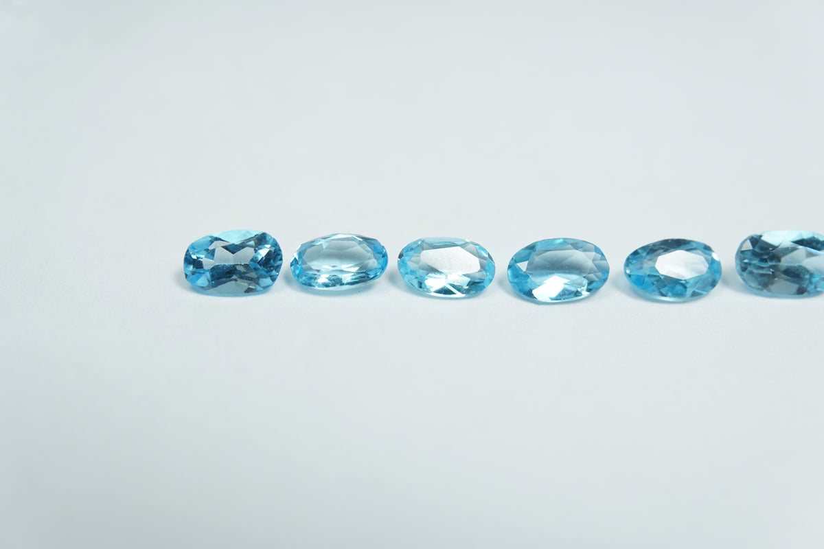 1.63ct Topazes calibrated 5x3mm