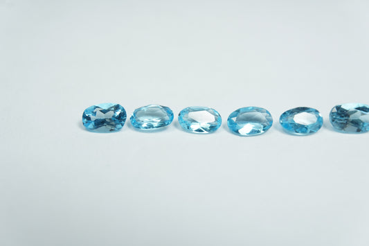 1.63ct Topazes calibrated 5x3mm