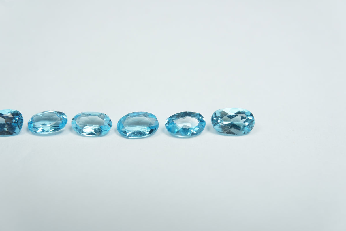 1.63ct Topazes calibrated 5x3mm