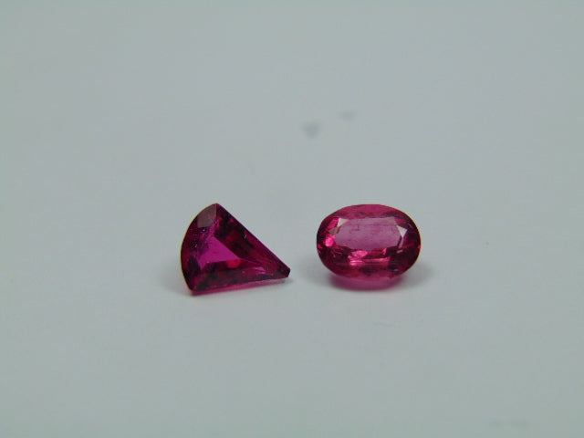 2.15ct Rubellite 7x6mm 8x6mm
