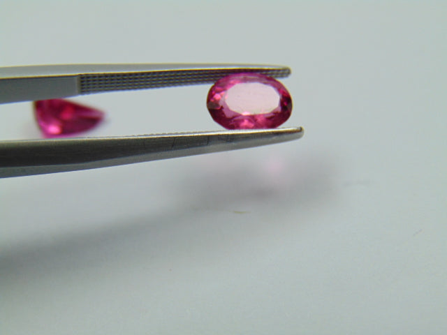 2.15ct Rubellite 7x6mm 8x6mm