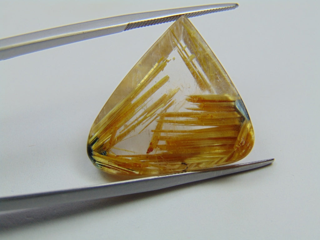 20.40ct Rutile 24x22mm