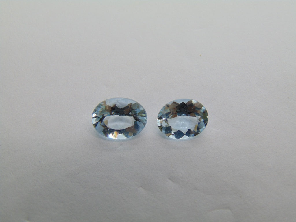 2.70ct Aquamarine 8x7mm 9x7mm