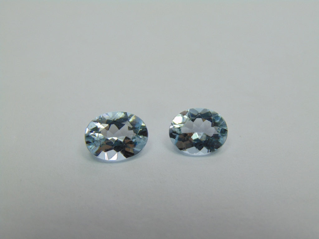 2.70ct Aquamarine 8x7mm 9x7mm