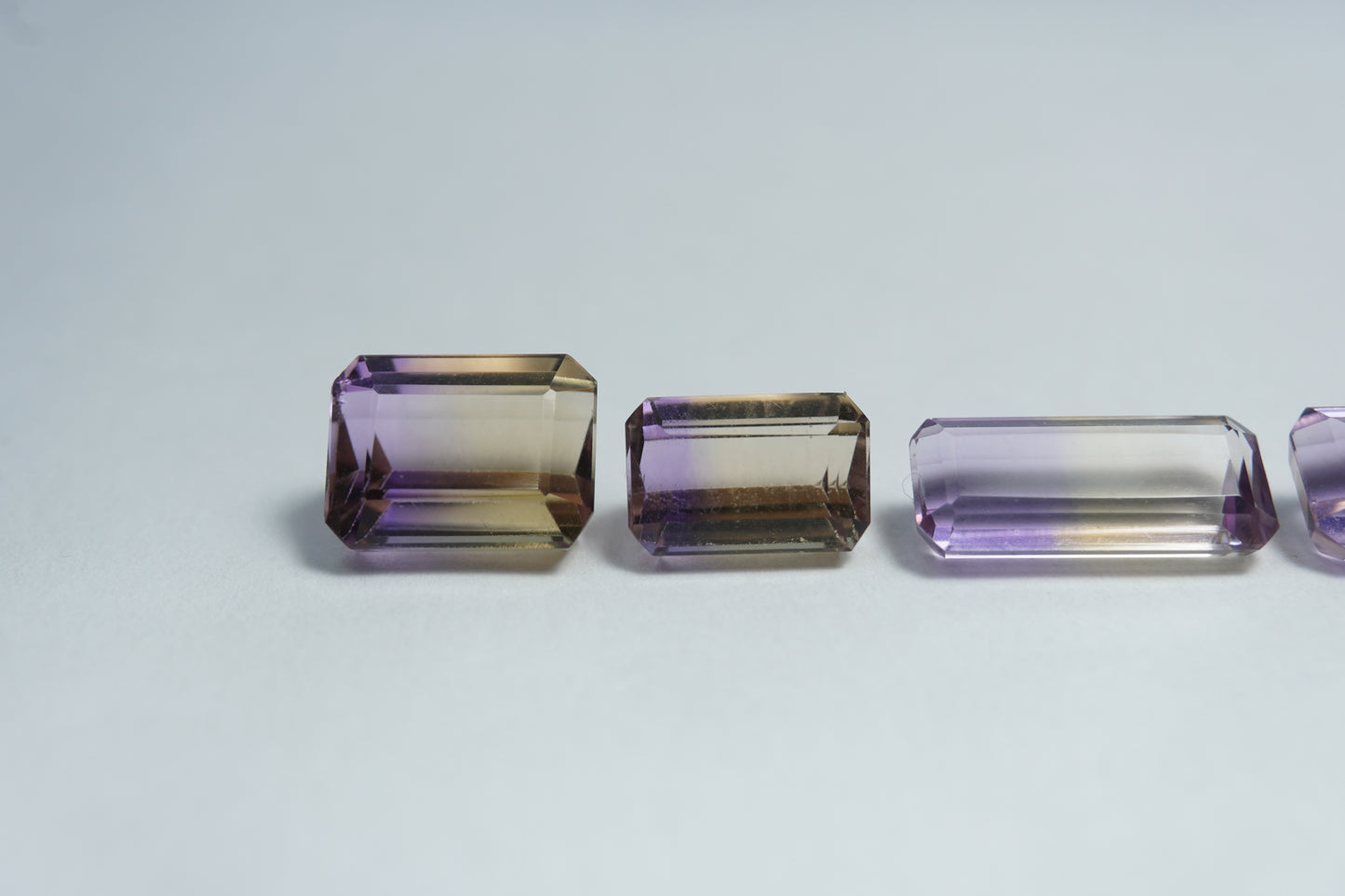 10.30ct Ametrine 13x6mm / 10x6mm / 9.5x7mm / 9x6mm