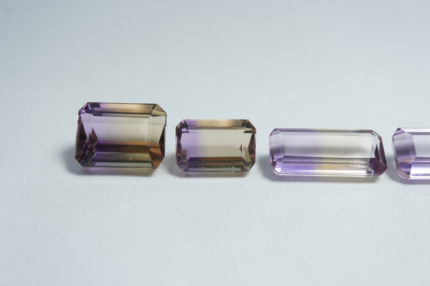 10.30ct Ametrine 13x6mm / 10x6mm / 9.5x7mm / 9x6mm