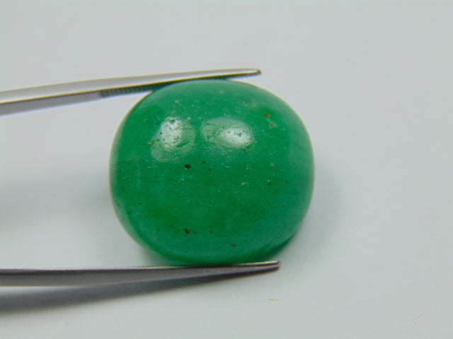 41.50ct Quartz Green Cabochon 23x20mm