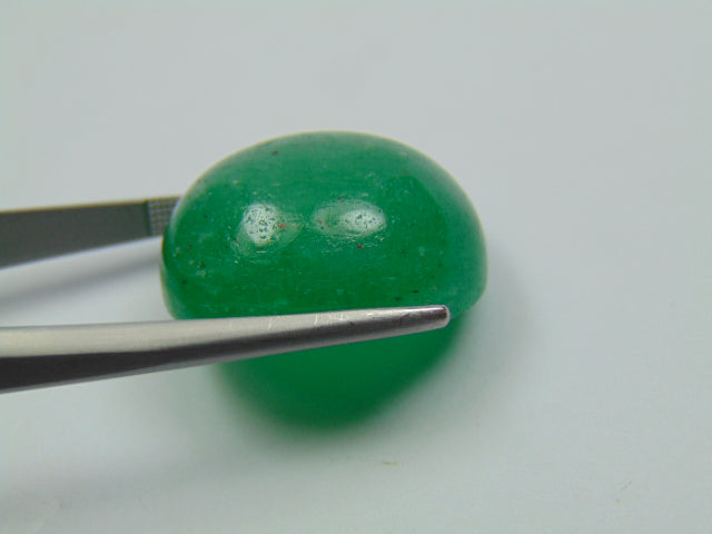 41.50ct Quartz Green Cabochon 23x20mm