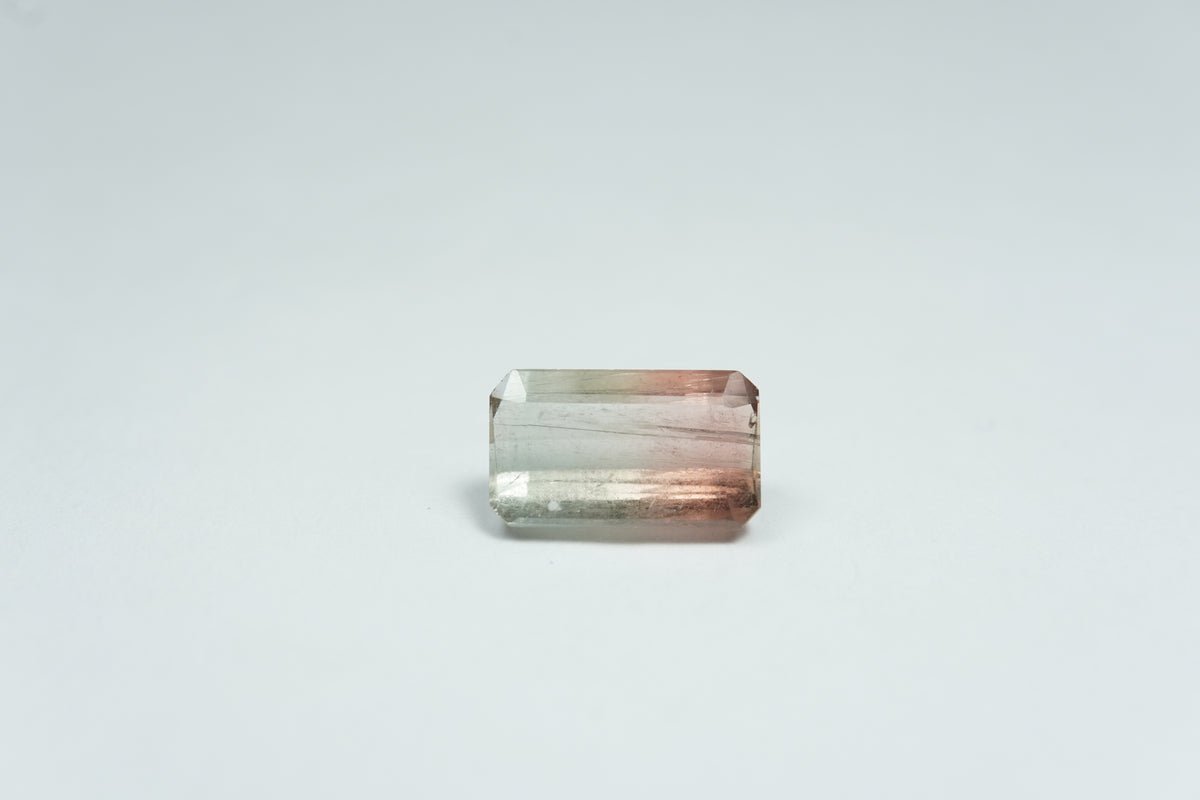 2.11ct Tourmaline Bicolor 10x6mm