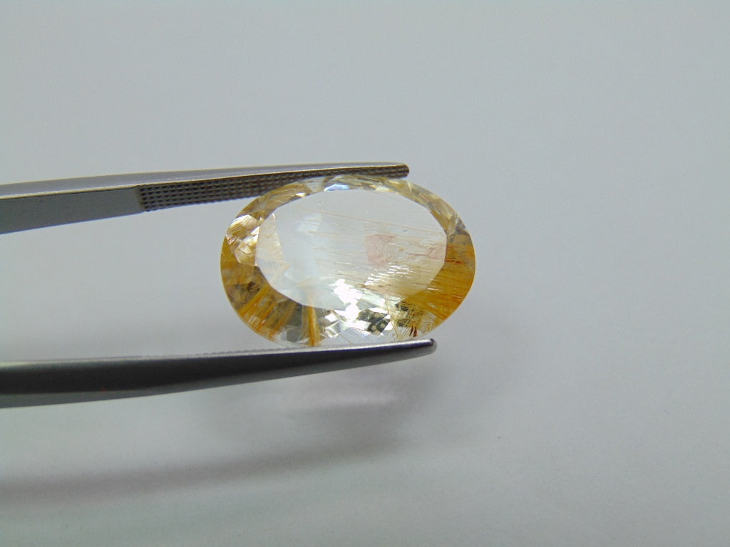 12.75ct Topaz With Rutile 17x12mm