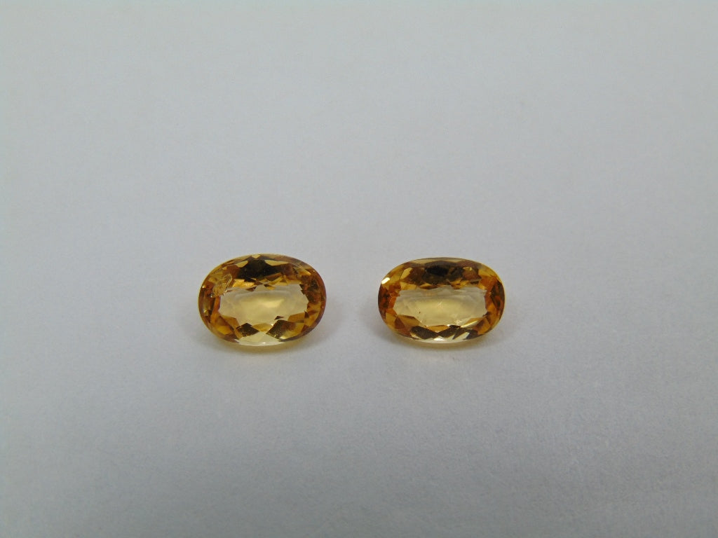 1.98ct Imperial Topaz 7x5mm