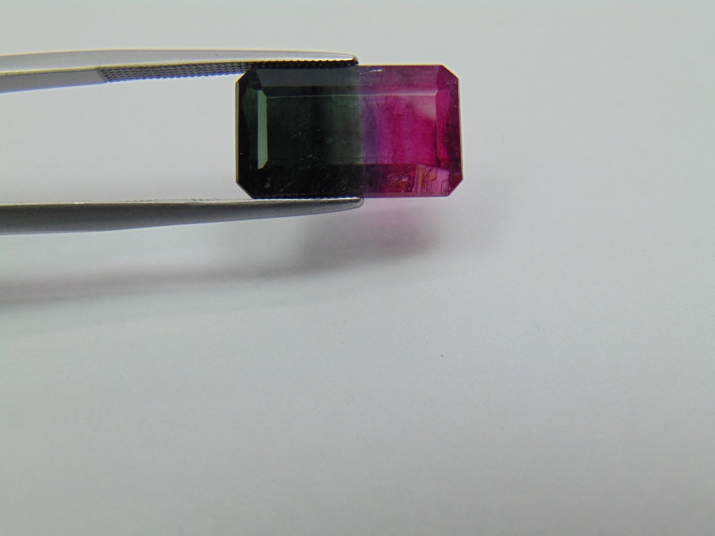 8.14ct Tourmaline Bicolor 16x9mm