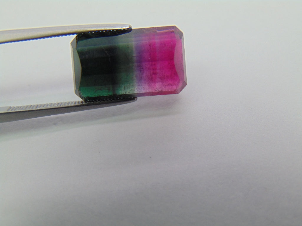 8.14ct Tourmaline Bicolor 16x9mm