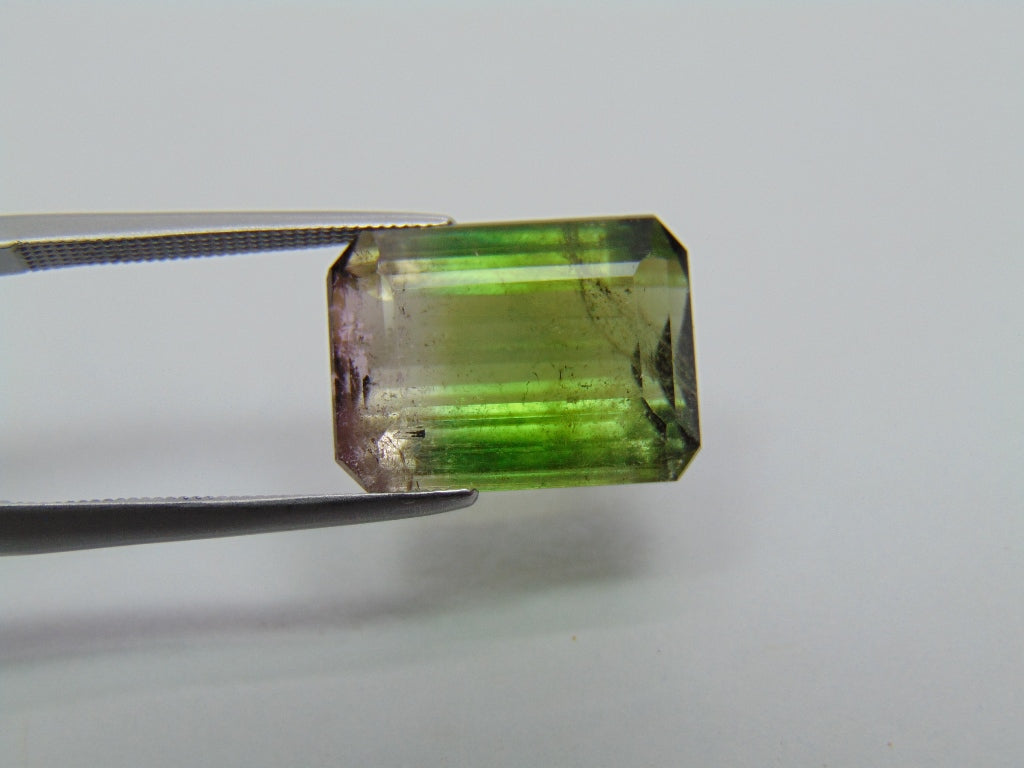 10.65ct Tourmaline Bicolor 15x11mm