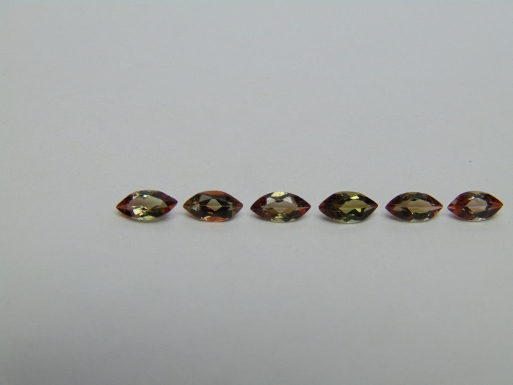 1.34ct Andalusite Calibrated 6x3mm