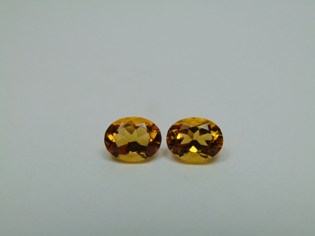 3.35ct Citrine 9x7mm