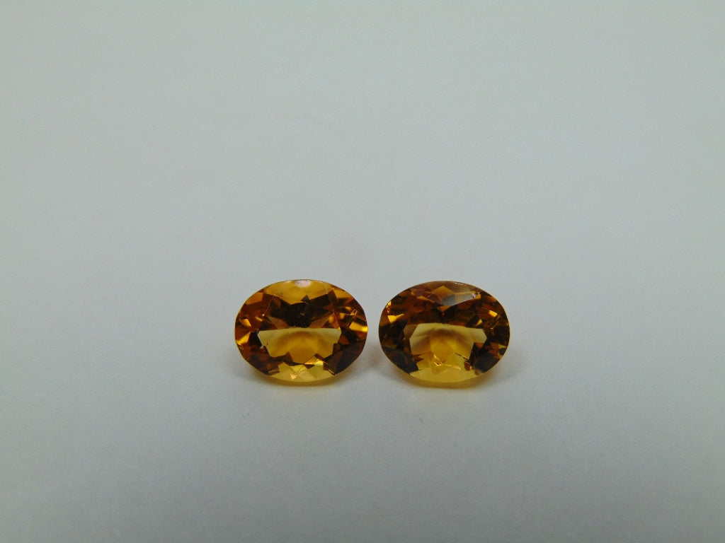 3.35ct Citrine 9x7mm