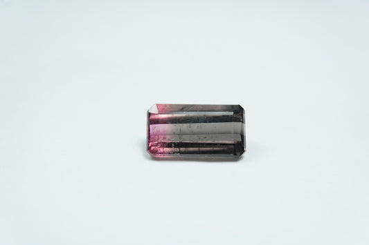 4.37ct Tourmaline bicolor 12.5x7mm