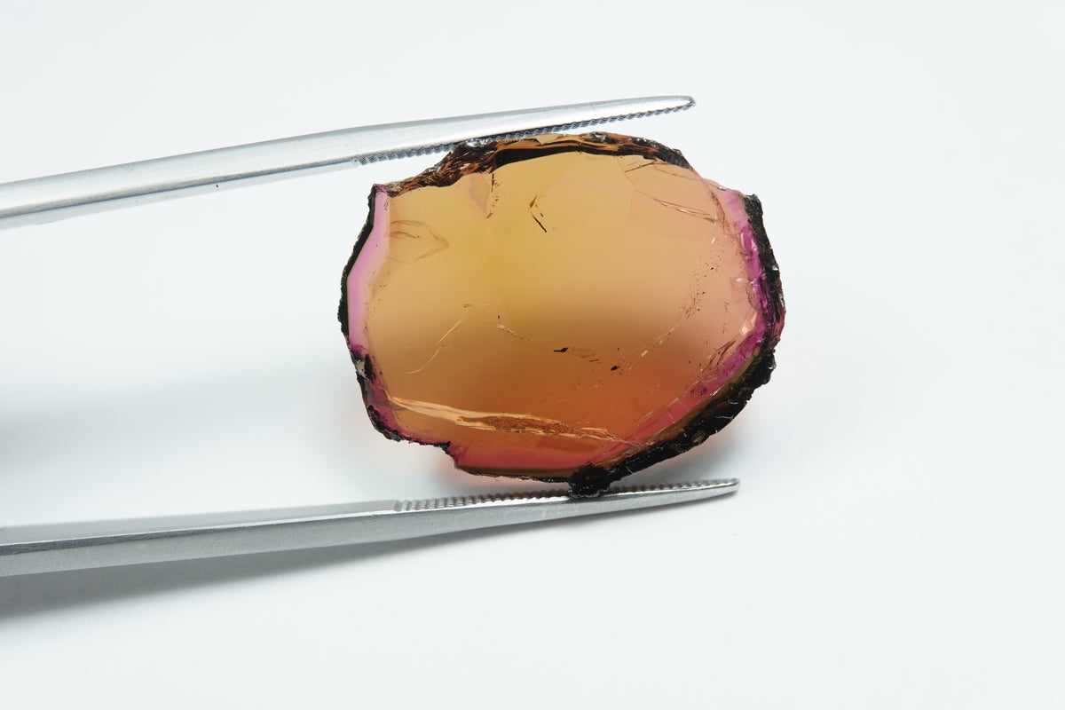 20.06ct Watermelon tourmaline 23x19mm