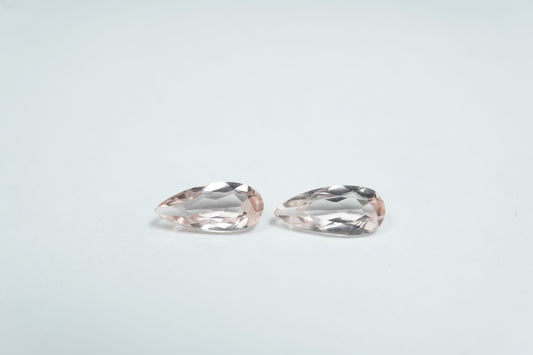2ct Imperial topazes 10x4mm / 9x4mm