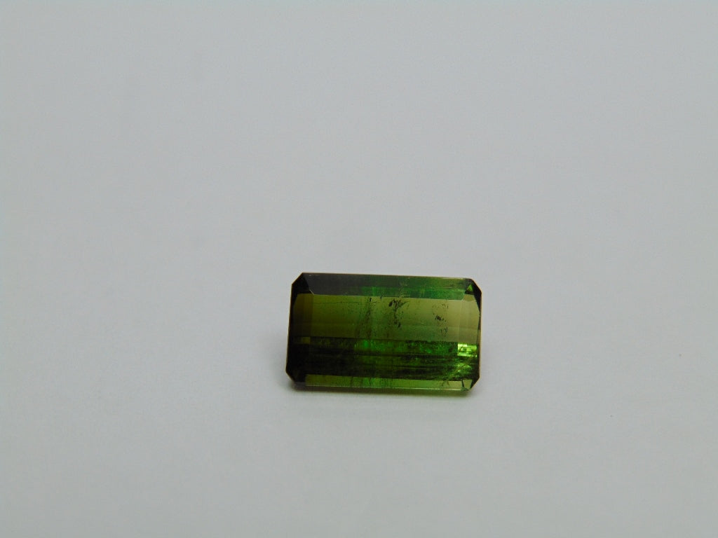 3.75ct Tourmaline Bicolor 12x7mm