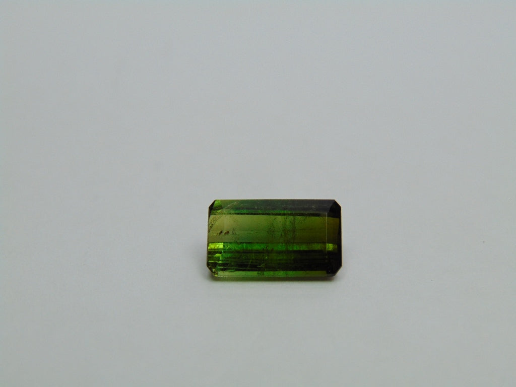 3.75ct Tourmaline Bicolor 12x7mm