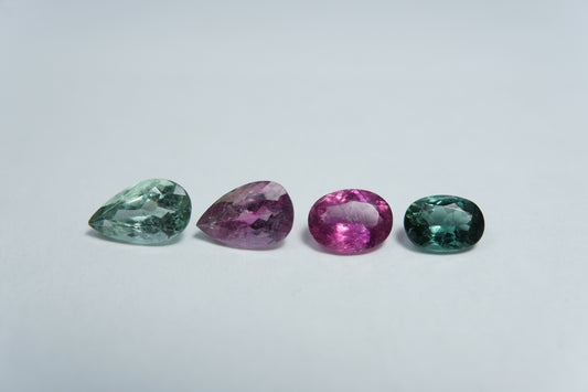 3.19ct Tourmaline mix 6.5x5mm / 6x4.5mm / 8x5mm / 8x5mm