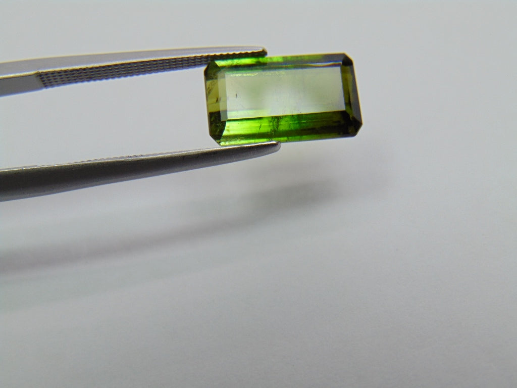 3.75ct Tourmaline Bicolor 12x7mm