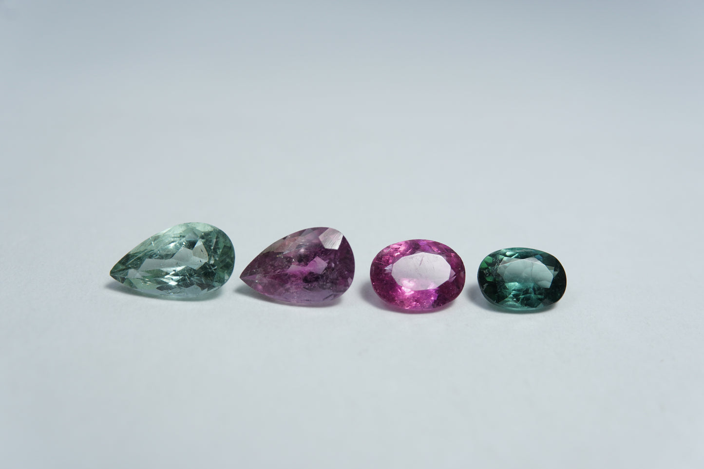 3.19ct Tourmaline mix 6.5x5mm / 6x4.5mm / 8x5mm / 8x5mm