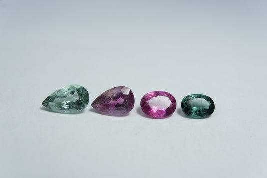 3.19ct Tourmaline mix 6.5x5mm / 6x4.5mm / 8x5mm / 8x5mm