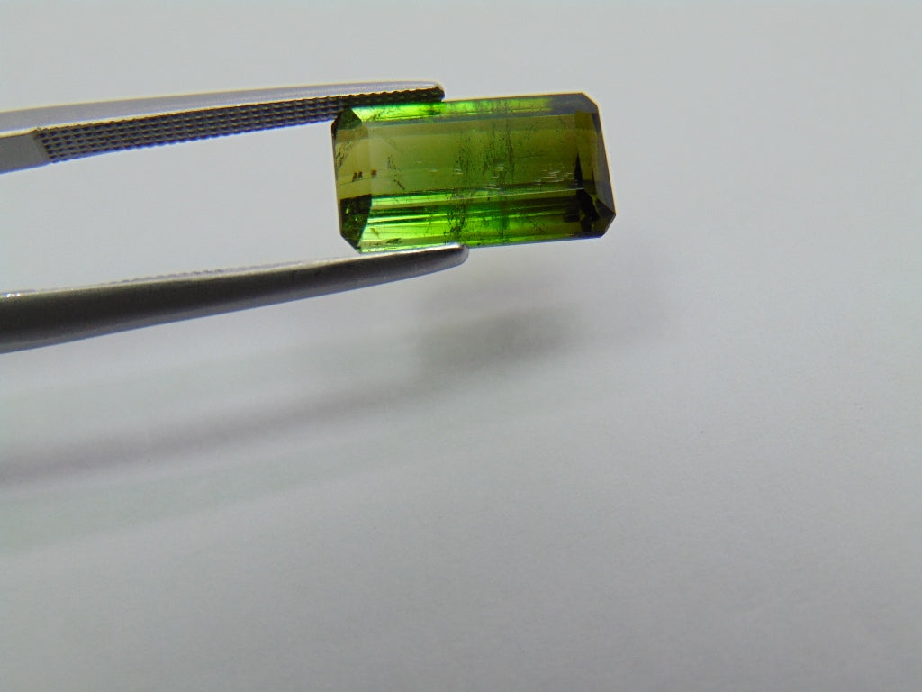 3.75ct Tourmaline Bicolor 12x7mm