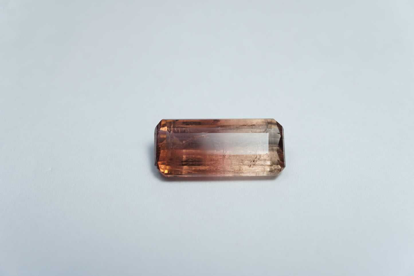 3.20ct Tourmaline bicolor 14x6.5mm