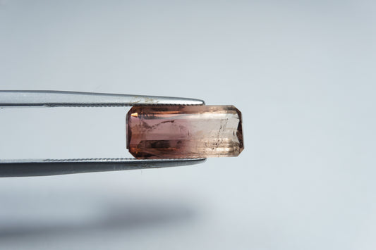3.20ct Tourmaline bicolor 24x6mm