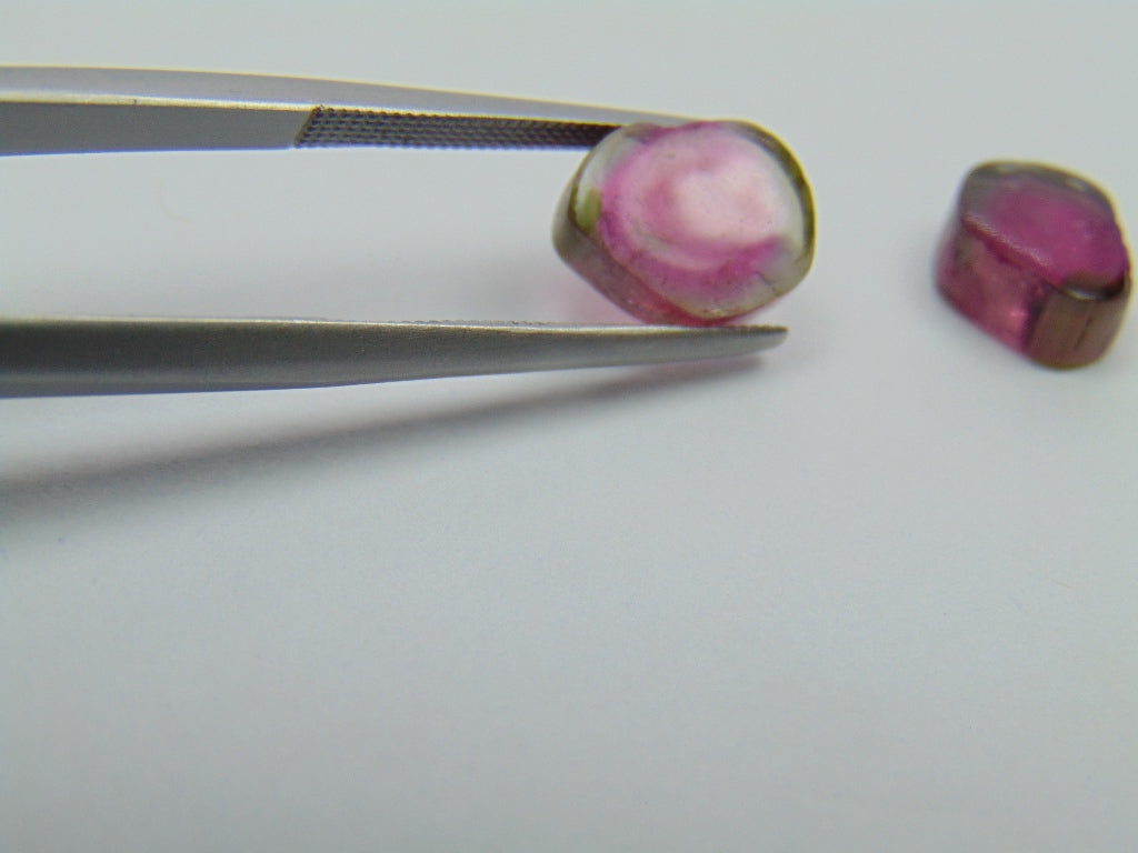 6.50ct Watermelon Tourmaline 9x8mm